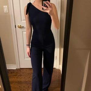 Jumpsuit-navy blue
